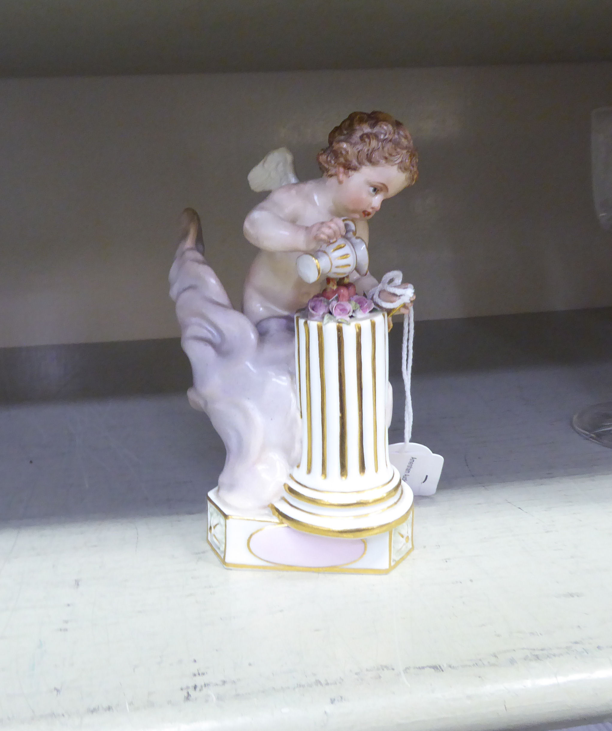 A Meissen porcelain porcelain figure 'Le Gosse st Sauvage'  model no. 131 F14  5"h