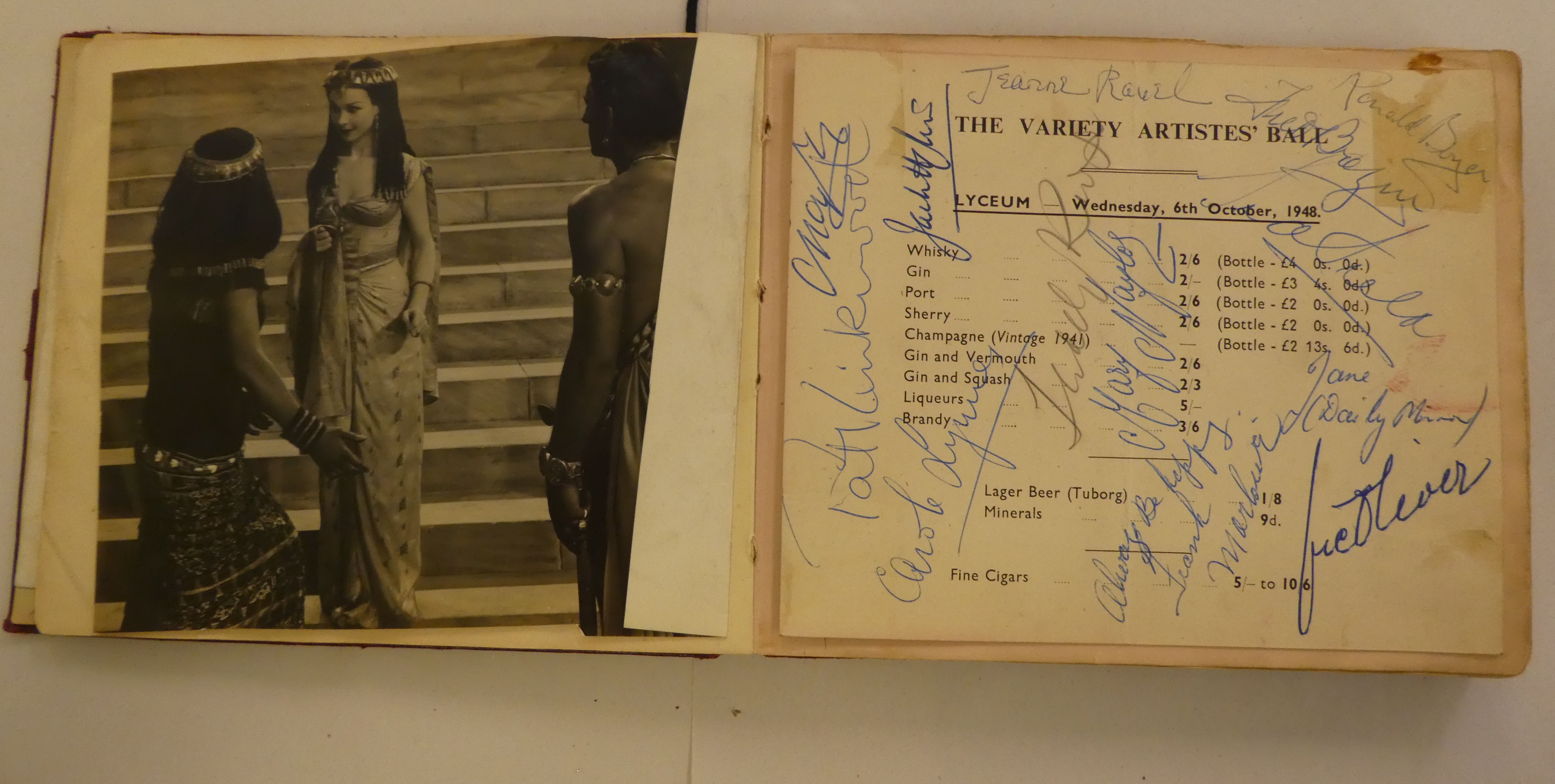 Two autograph albums: to include Eric Fowler; Yorkshire CC and a signed photograph of Paulette - Image 7 of 10