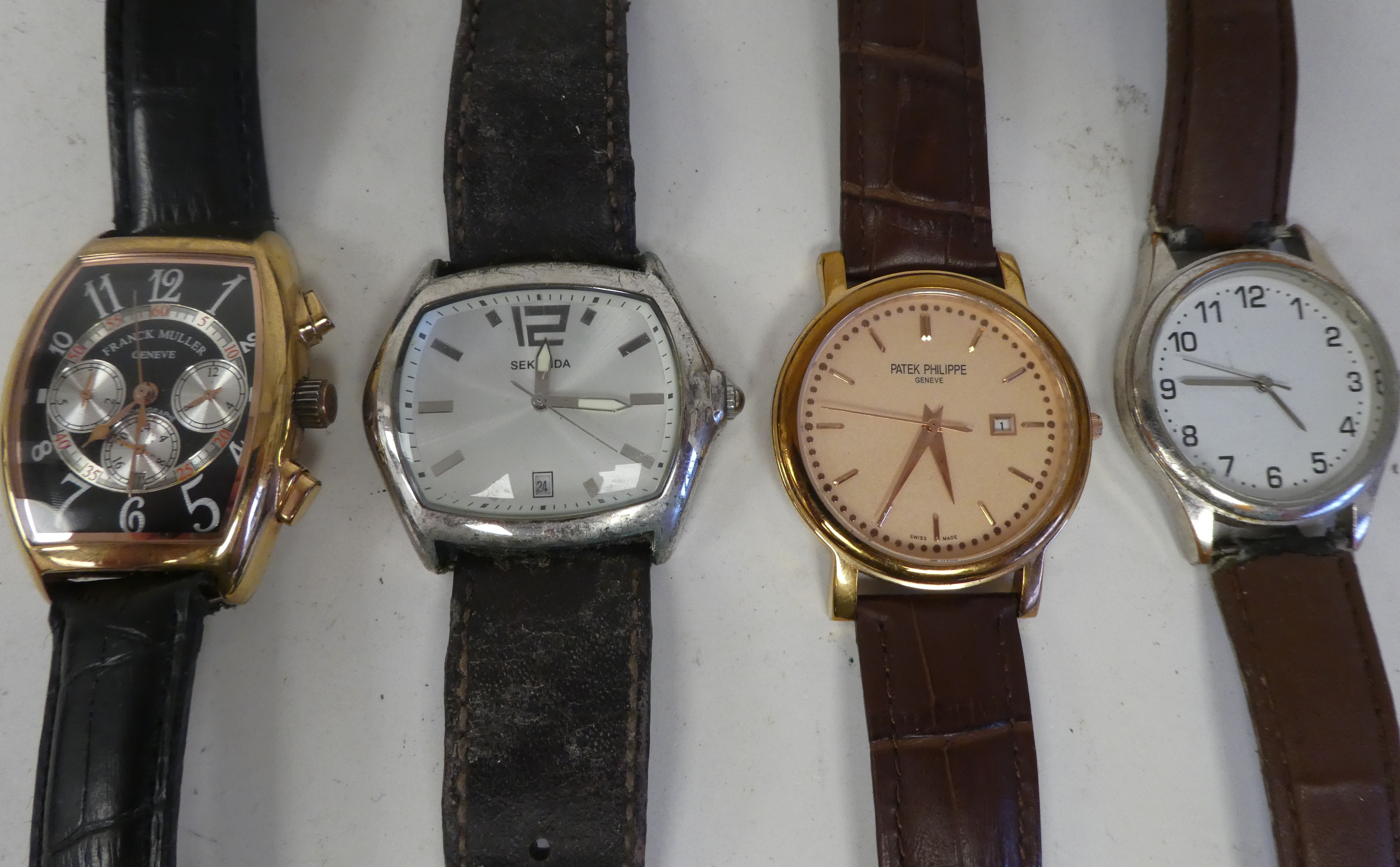 Variously cased and strapped wristwatches - Image 36 of 47