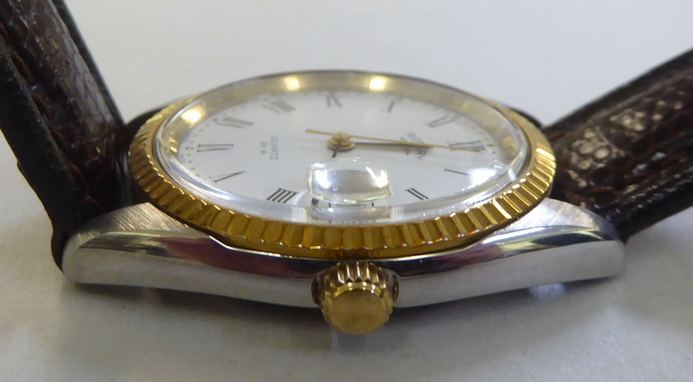 Watches: to include a Rotary stainless steel cased example, faced by a Roman dial - Image 3 of 5