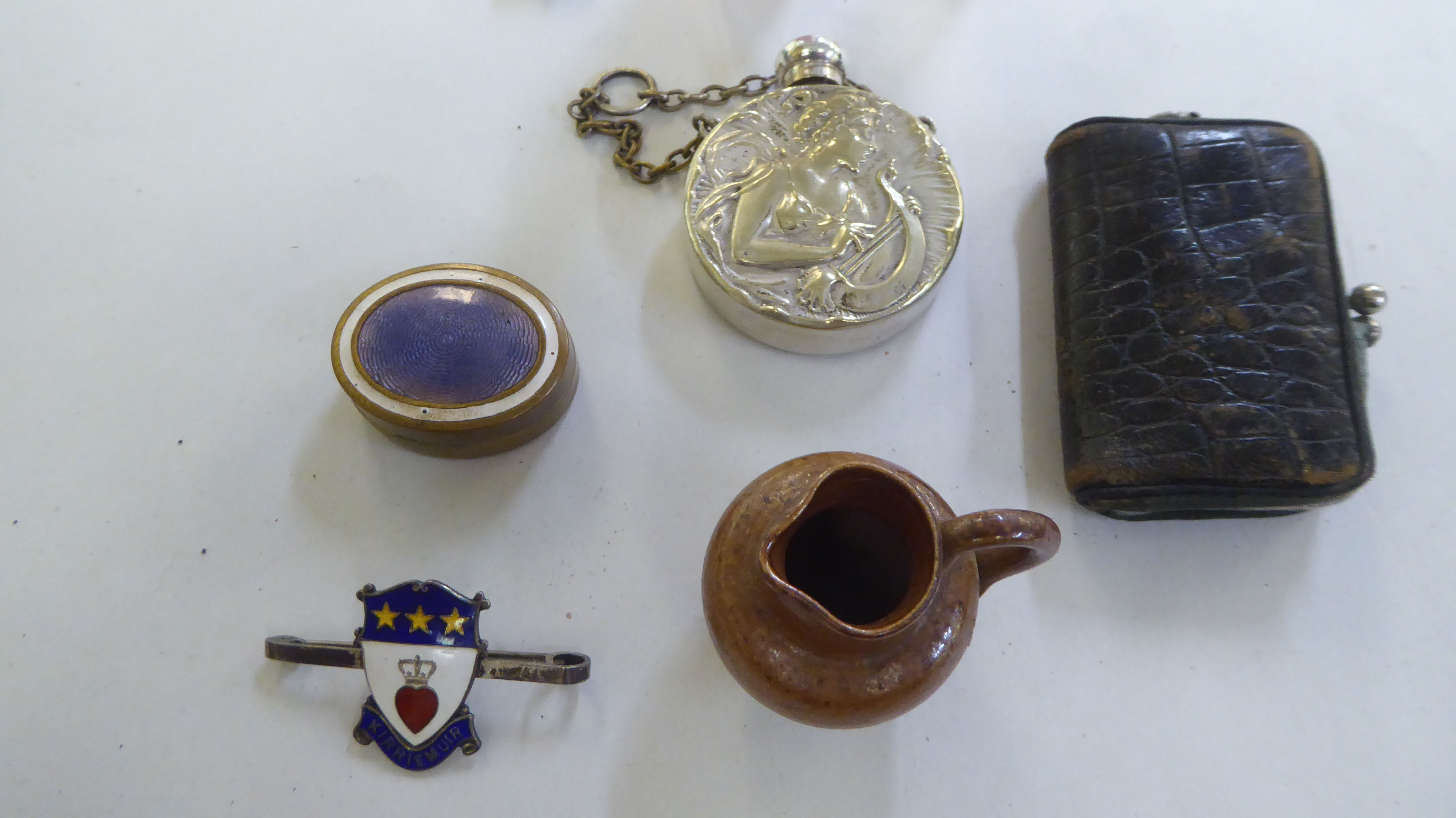 Collectables: to include a late Victorian horn snuff mull - Image 16 of 20