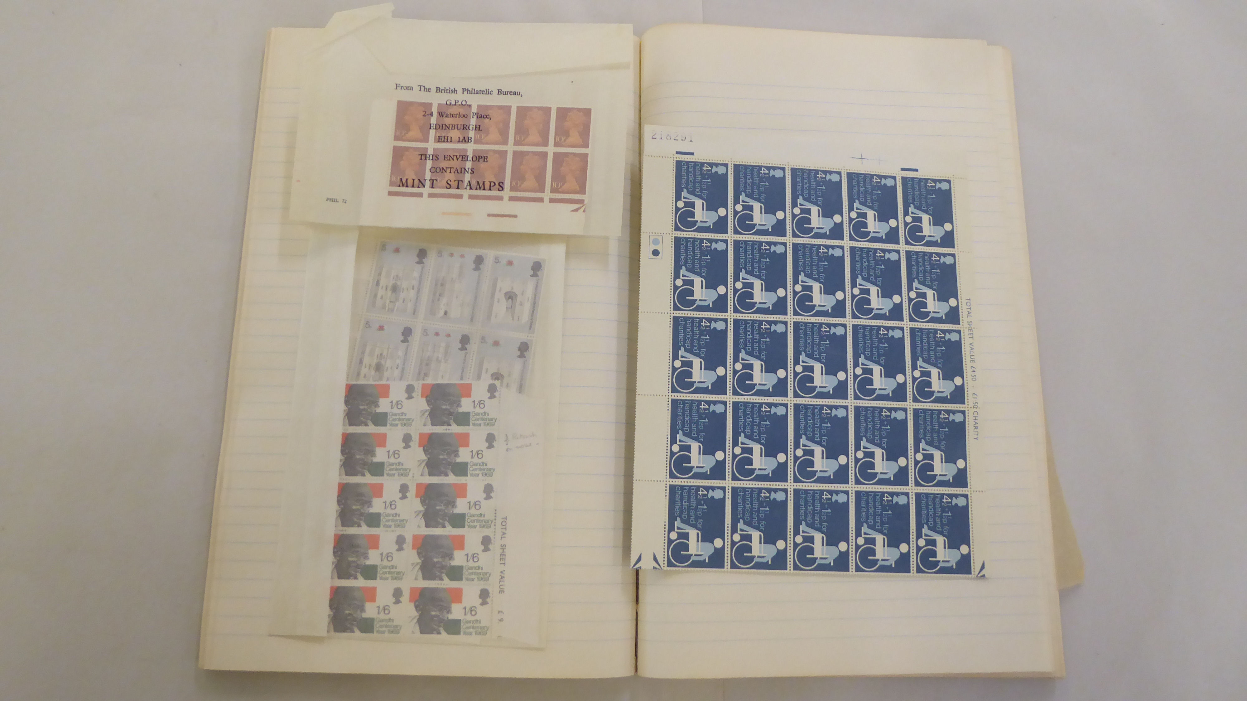 Uncollated postage stamps, British sheets and blocks - Image 8 of 10