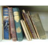 Books, mixed fiction and other reference: to include 'The Life and Adventure of Robinson Crusoe'