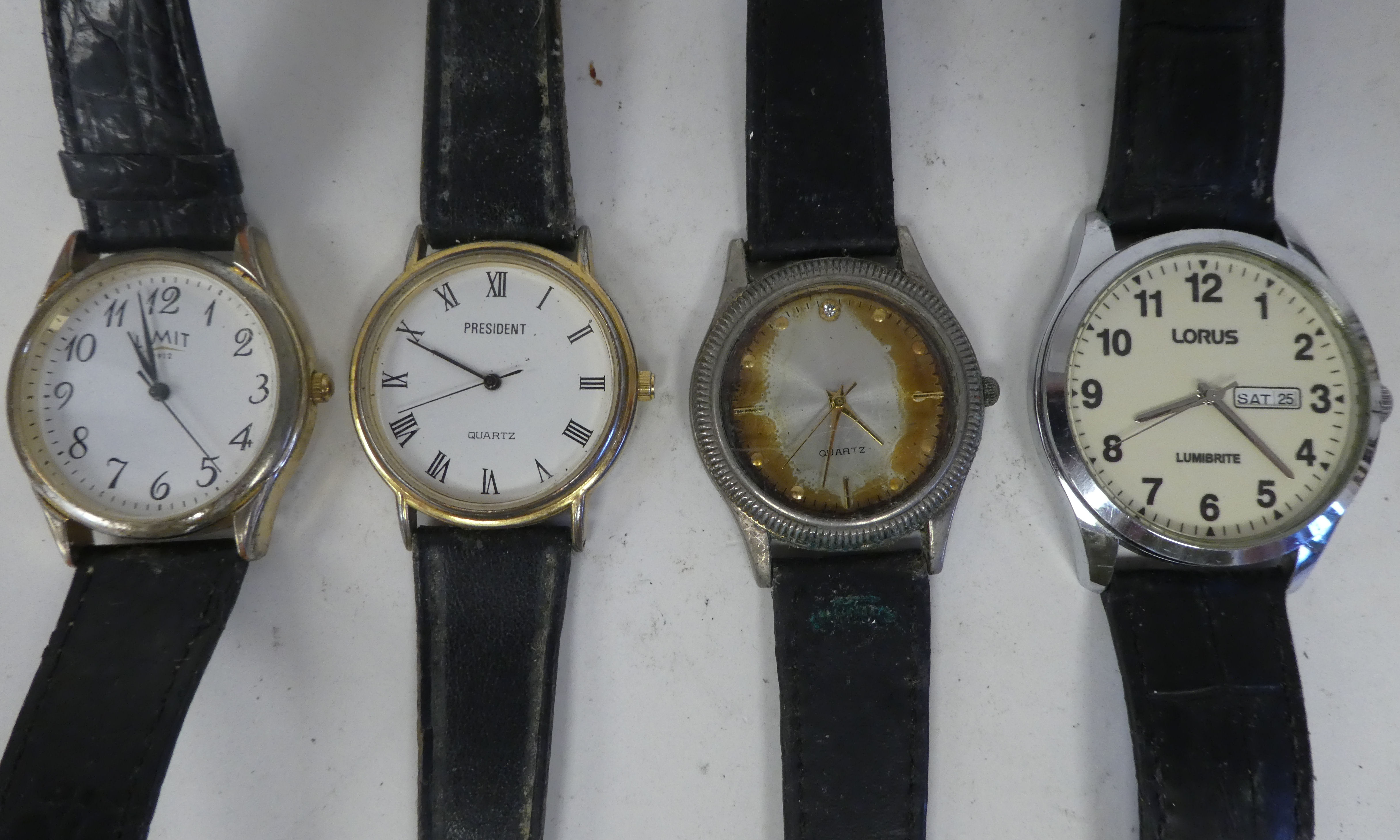Variously cased and strapped wristwatches - Image 34 of 47