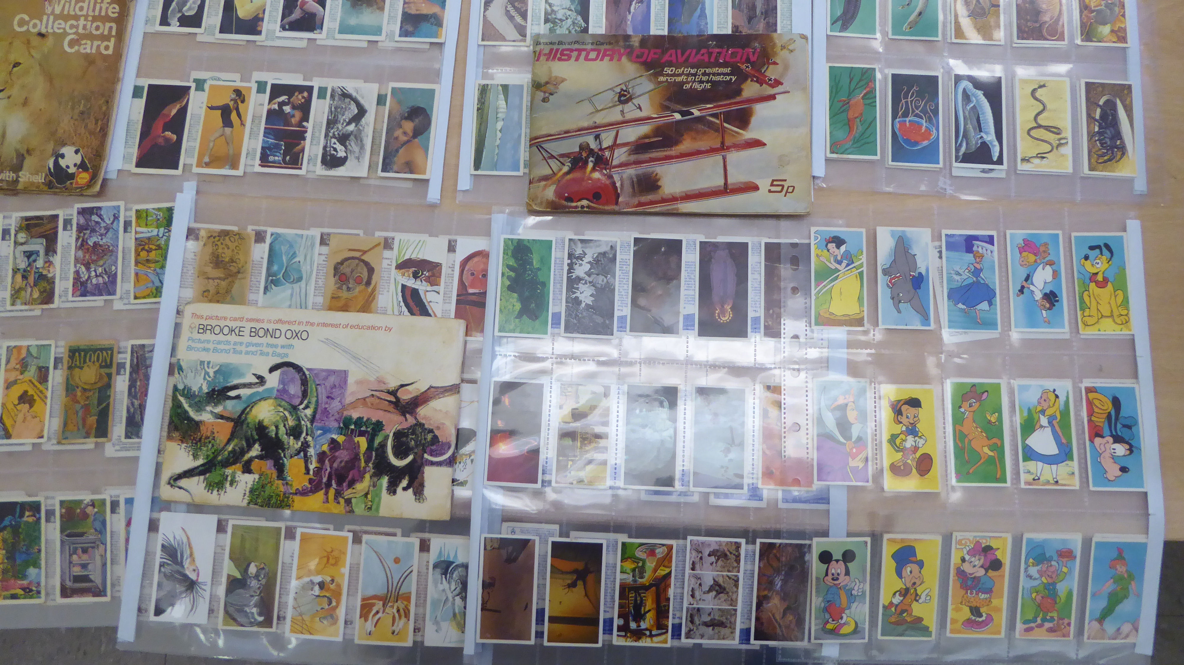 Uncollated tea cards: to include Disney and wildlife issues - Image 4 of 5