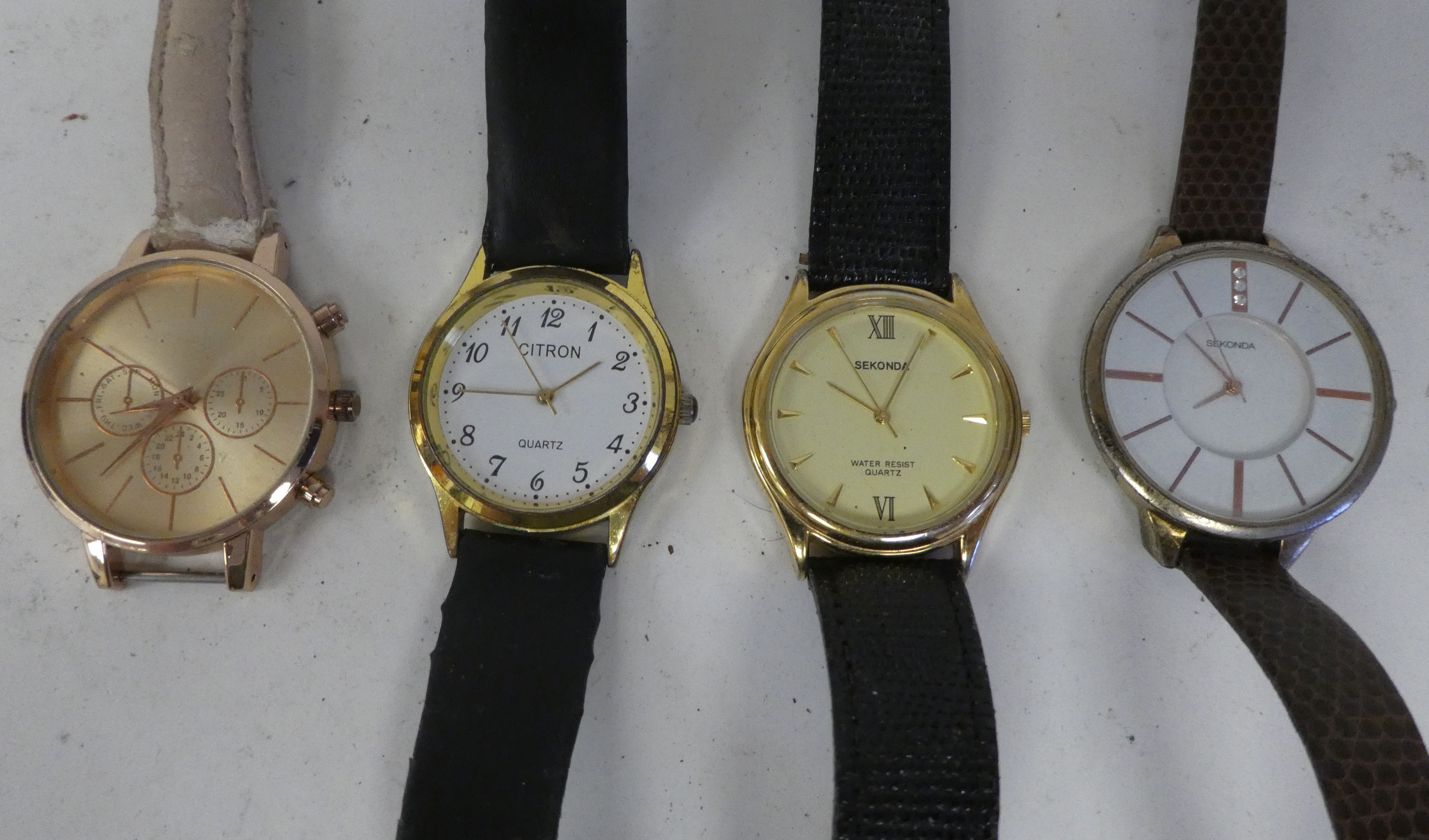 Variously cased and strapped wristwatches - Image 39 of 47