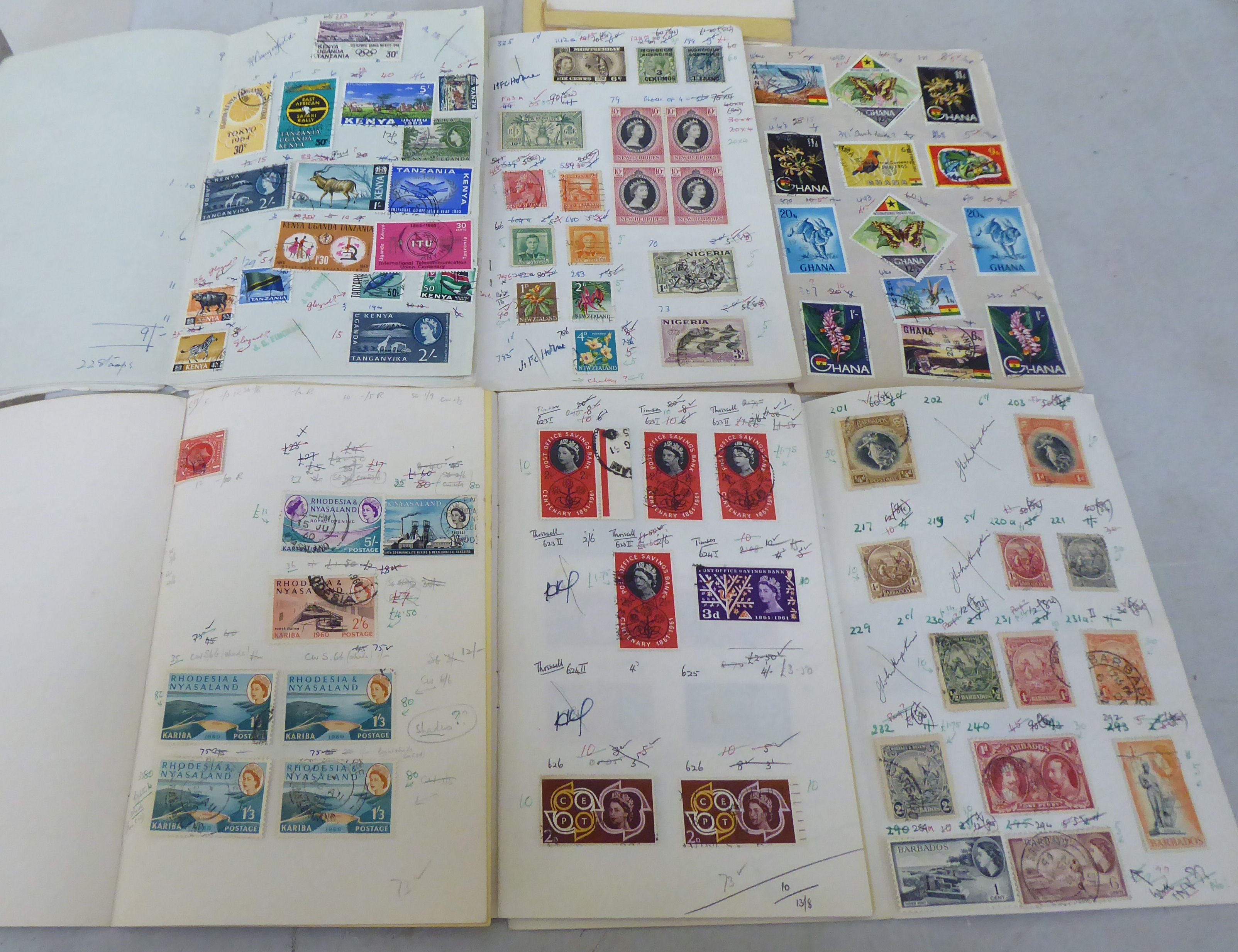 Uncollated postage stamps, British, Commonwealth and others - Image 3 of 4