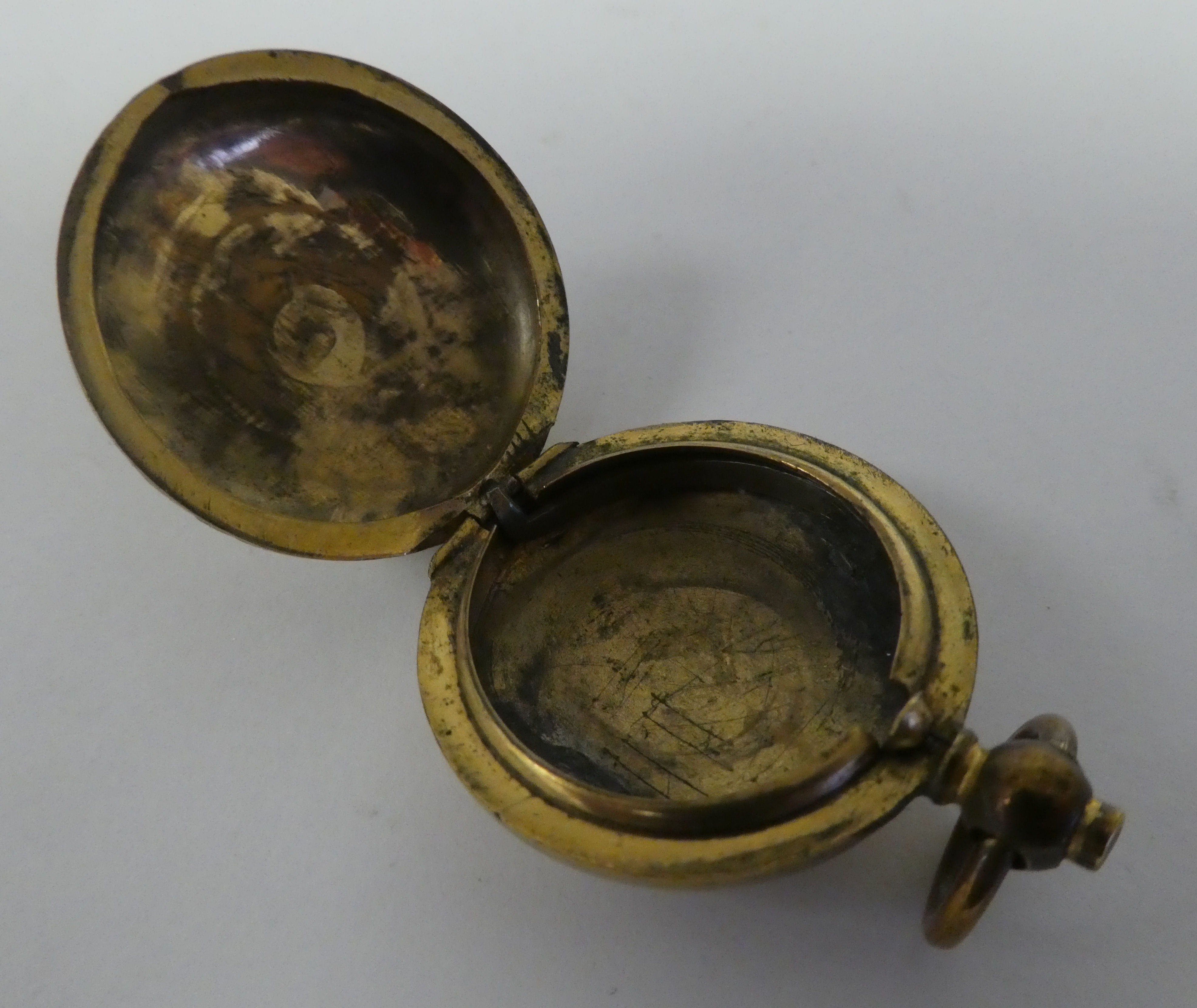 A mixed lot: to include a gold plated cased pocket watch, faced by a white enamel Roman dial; - Image 16 of 16