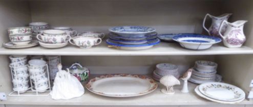 Mainly 20thC table ceramics: to include Royal Albert bone china Brigadoon pattern teaware