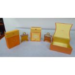 Two (opened) bottles of Hermes 24 Faubourg eau de toilette  3.3fl oz  boxed