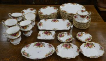 Royal Albert bone china Old Country Roses pattern tableware