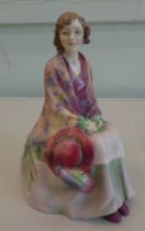 A Royal Doulton china figure 'Rosabell'  HN1620  7"h