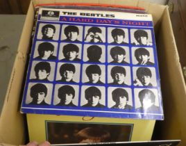 Vinyl albums, mainly rock 'n' pop: to include The Beatles 'A Hard Days Night'