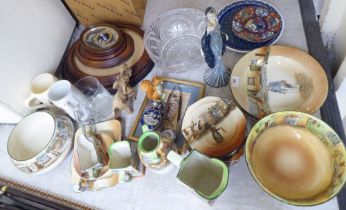 A mixed lot: to include Royal Doulton china printed Seriesware tableware
