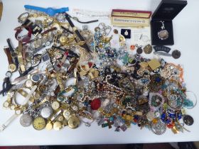 Costume jewellery and items of personal ornament: to include necklaces and badges