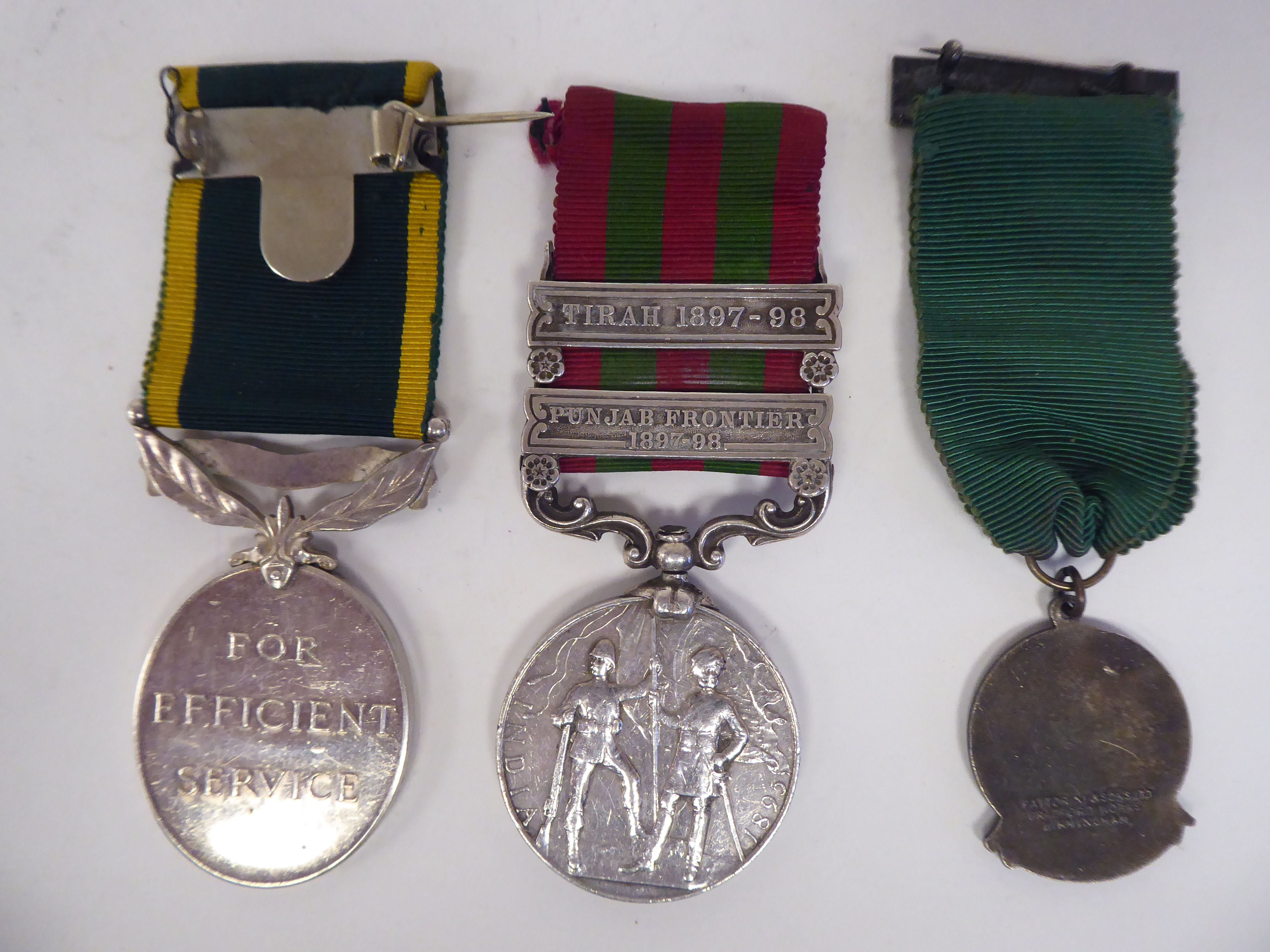 Various medals and medallions: to include a TA Efficient Service medal   (Please Note: this lot is - Image 13 of 15