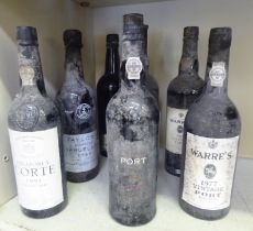 Seven bottles of port: to include a 1965 Taylor's; and a 1947 Cockburn