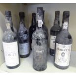 Seven bottles of port: to include a 1965 Taylor's; and a 1947 Cockburn