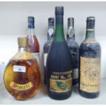 Alcohol: to include Dimple whisky and Madeira wine