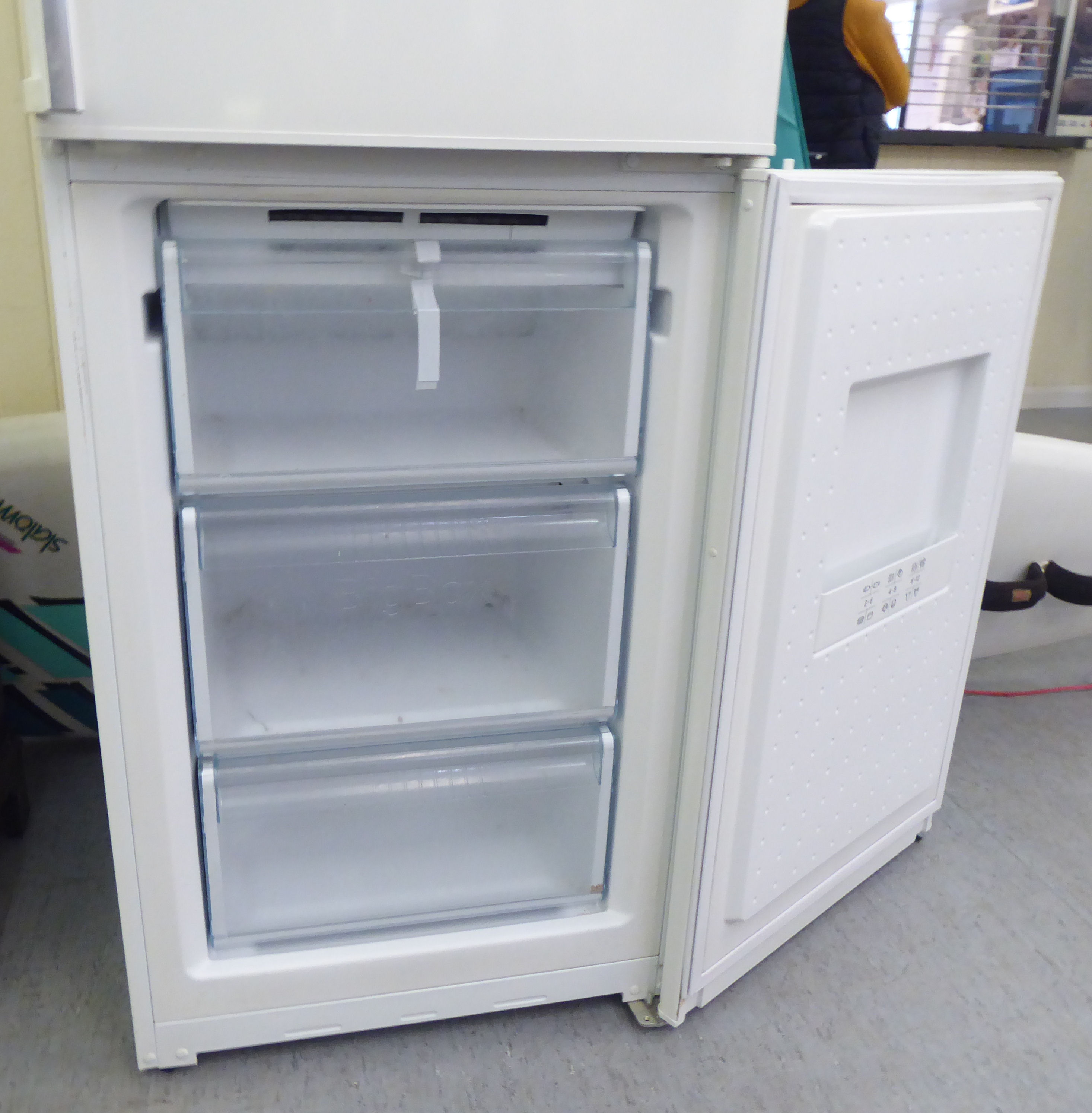 A Bosch Exxcel Frost Free, twin door, upright freezer  73"h  23"w - Image 5 of 5