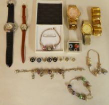 Items of personal ornament: to include wristwatches and troll beads