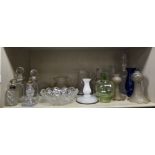 Glassware: to include four items of tableware