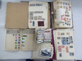 Uncollated used postage stamps: to include Hong Kong and Australian issues