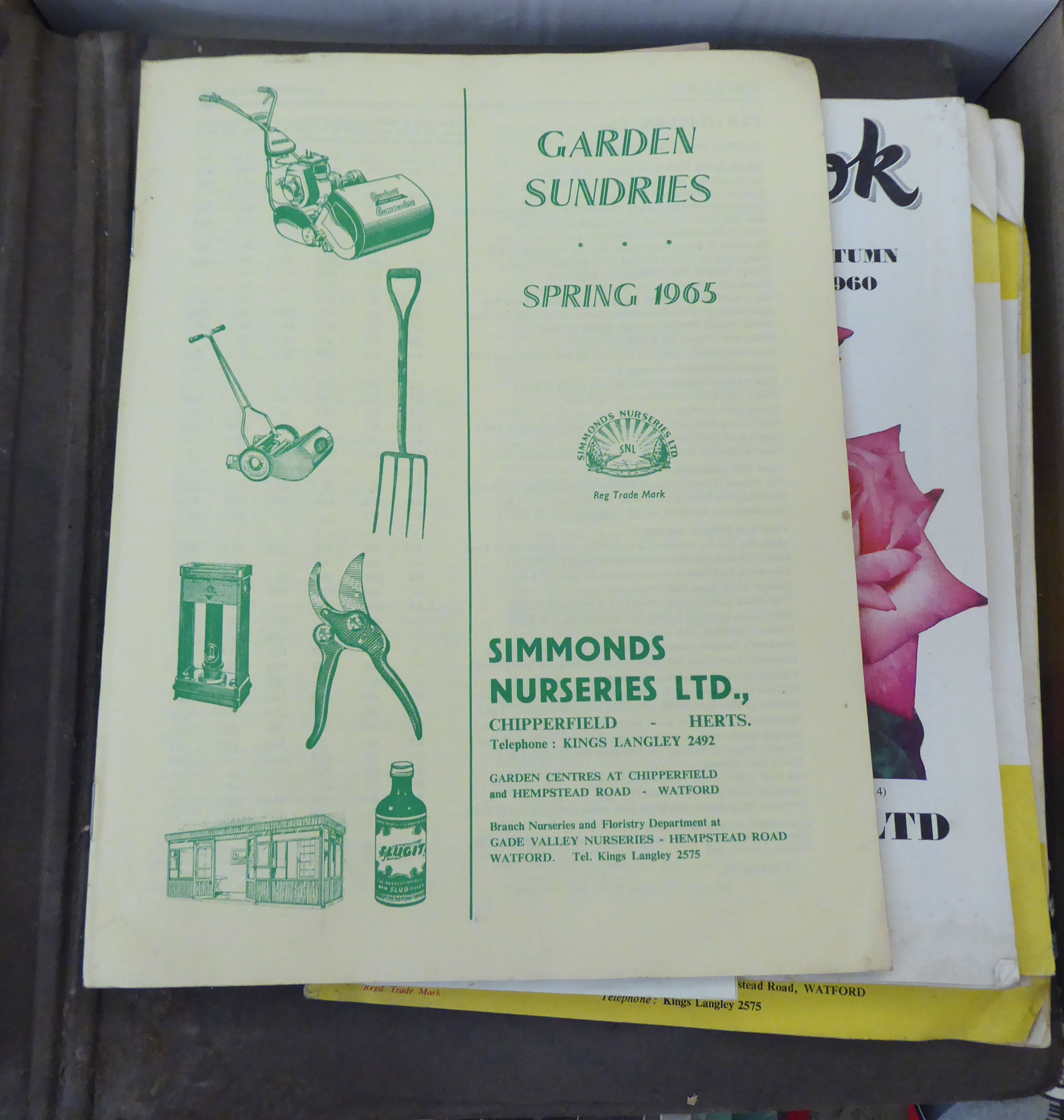 A varied collection of mainly late 19thC/mid 20thC ephemera: to include gardening, equestrian, - Image 9 of 10