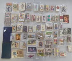 Uncollated collection of Ogdens, Churchman and other cigarette cards