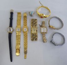 Nine various modern ladies wristwatches: to include Corocraft