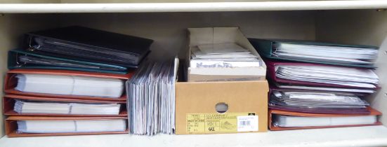 Uncollated PHQ cards; and First Day covers