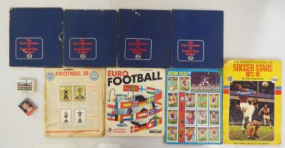 Football related collectables: to include a 1977 Euro Football Sticker Album  complete