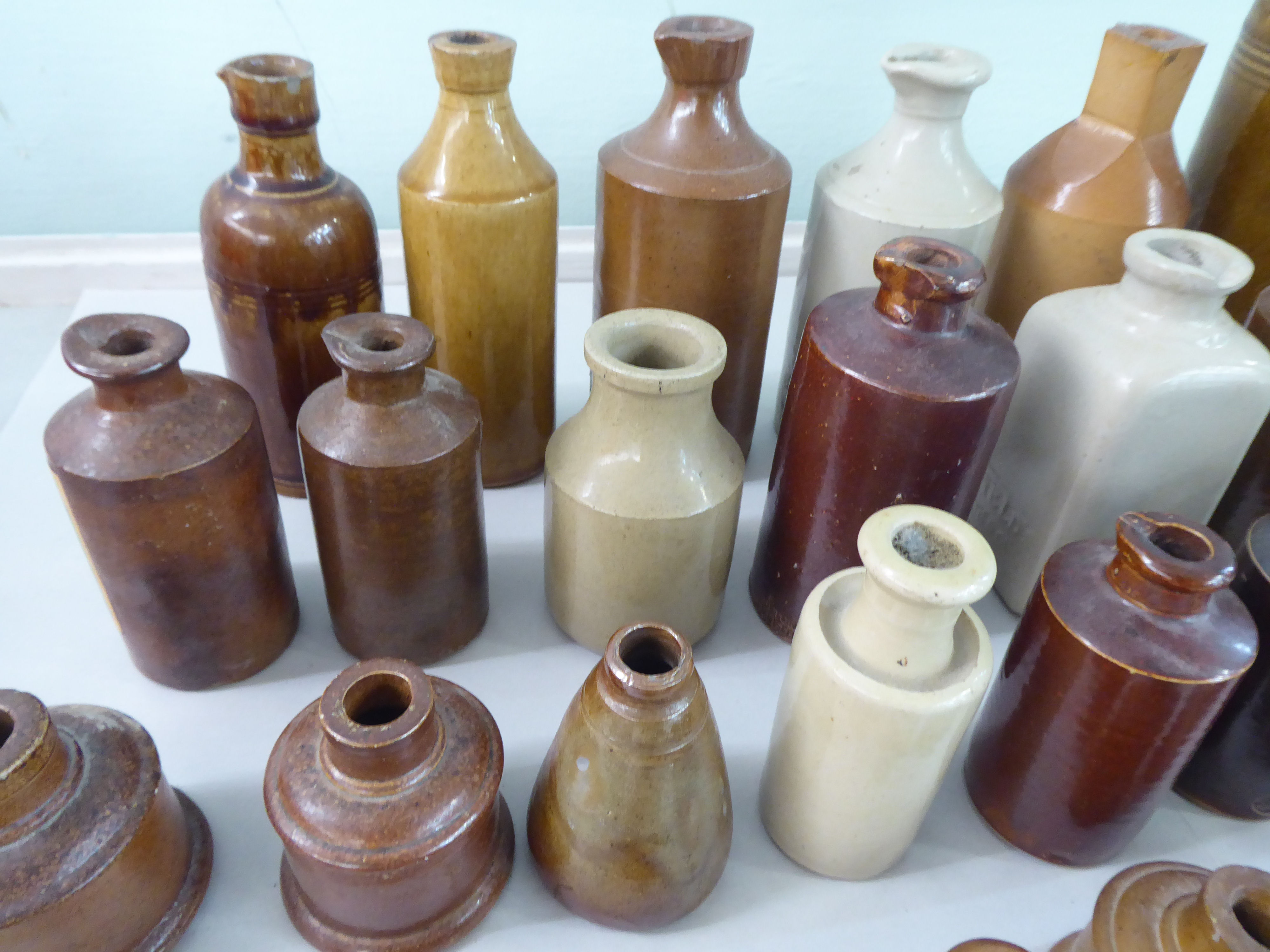 Stoneware bottles  various sizes - Image 4 of 5