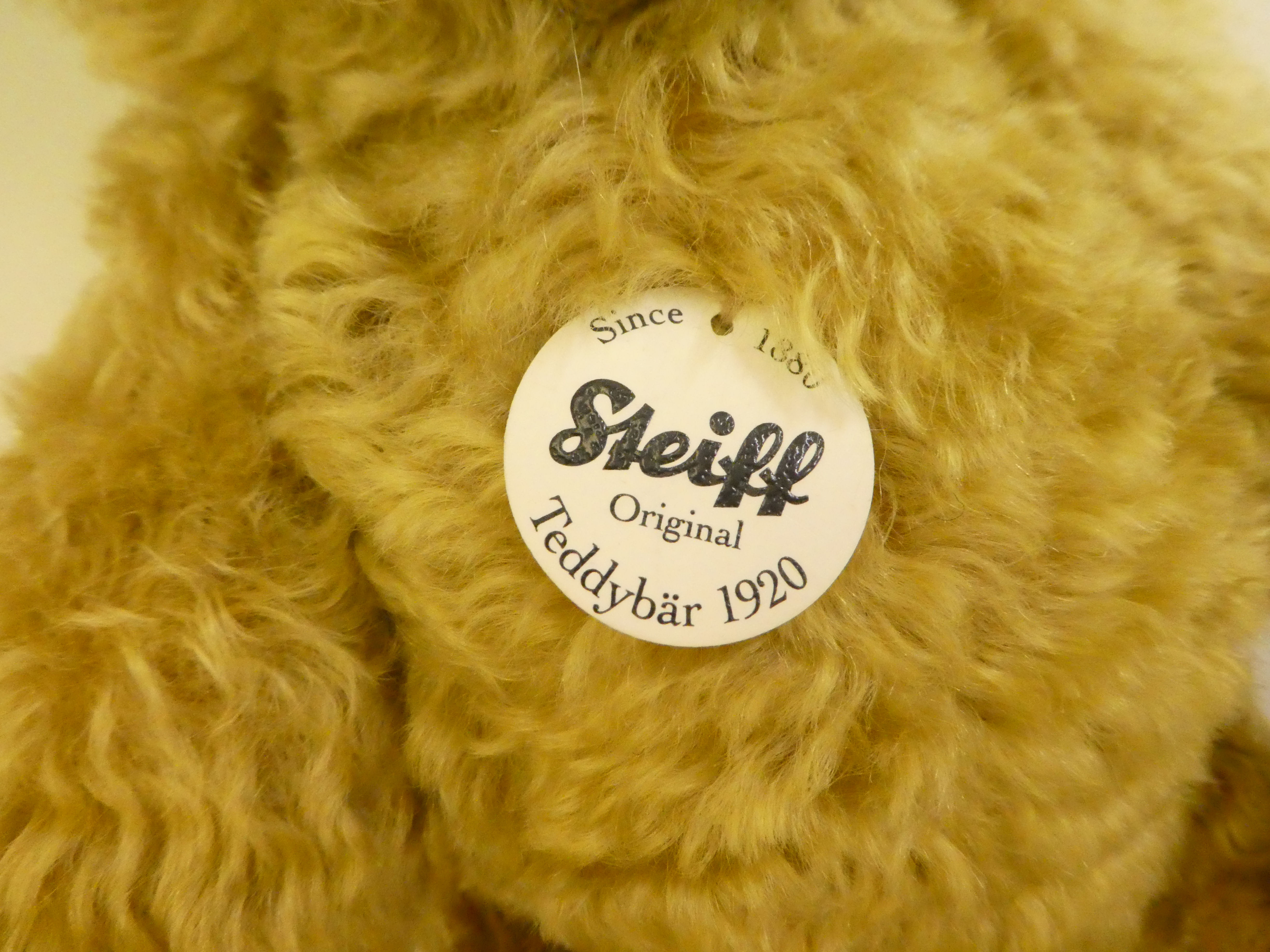 Steiff Teddy bears: to include a replica of a 1920s bear  13"h - Image 5 of 8