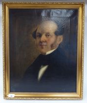 Early 19thC British School - a head and shoulders portrait, believed to be one Joseph Gillett, Chief