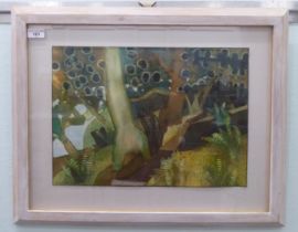 Barry Hirst - 'Above the Burn, Hathorpe'  watercolour  bears a title & signature, dated 1993 with