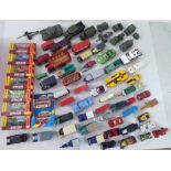 Diecast model vehicles: to include a Matchbox London Bus  boxed