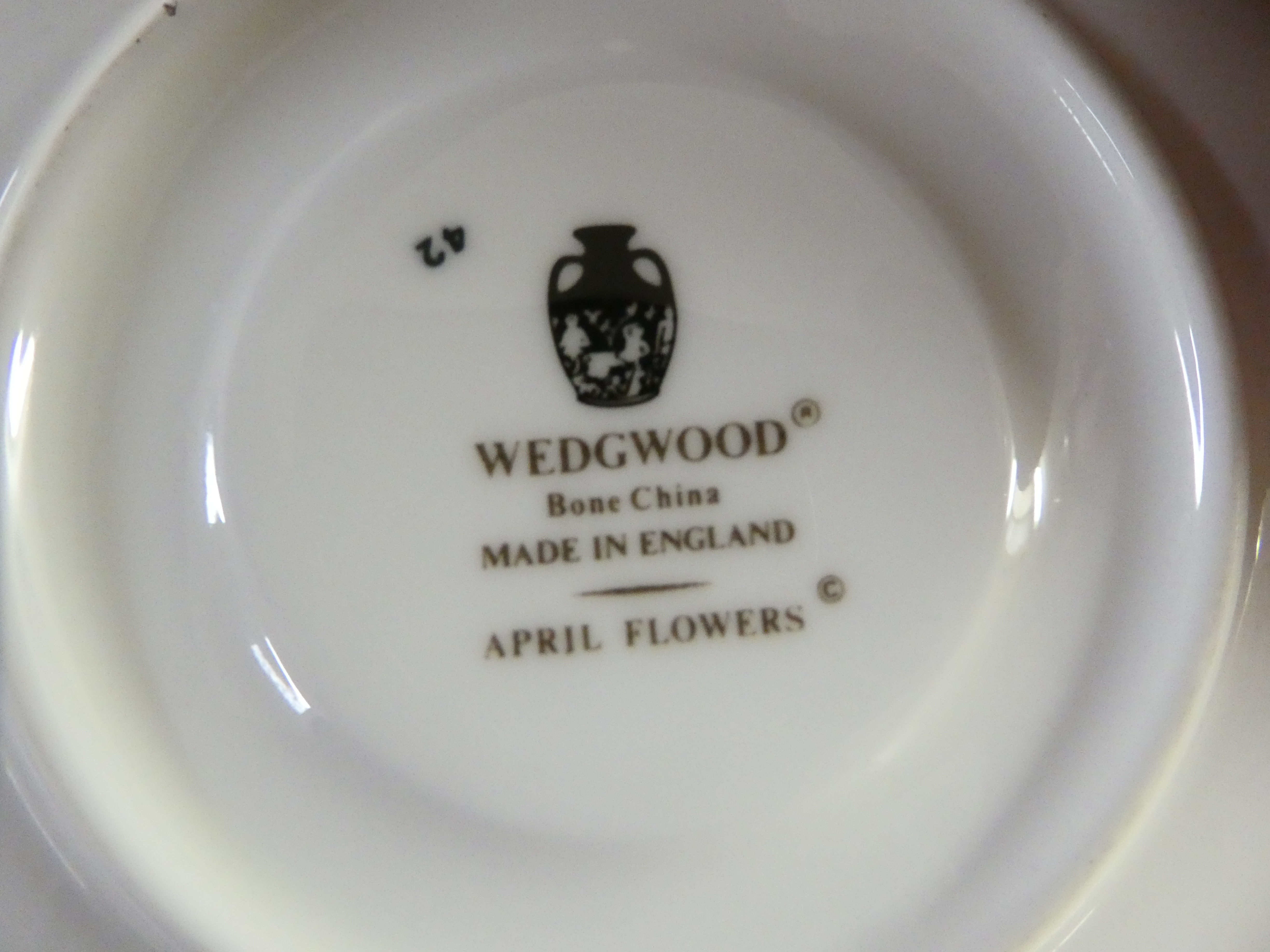 China tableware: to include Wedgwood April Flowers pattern teaware - Image 8 of 10