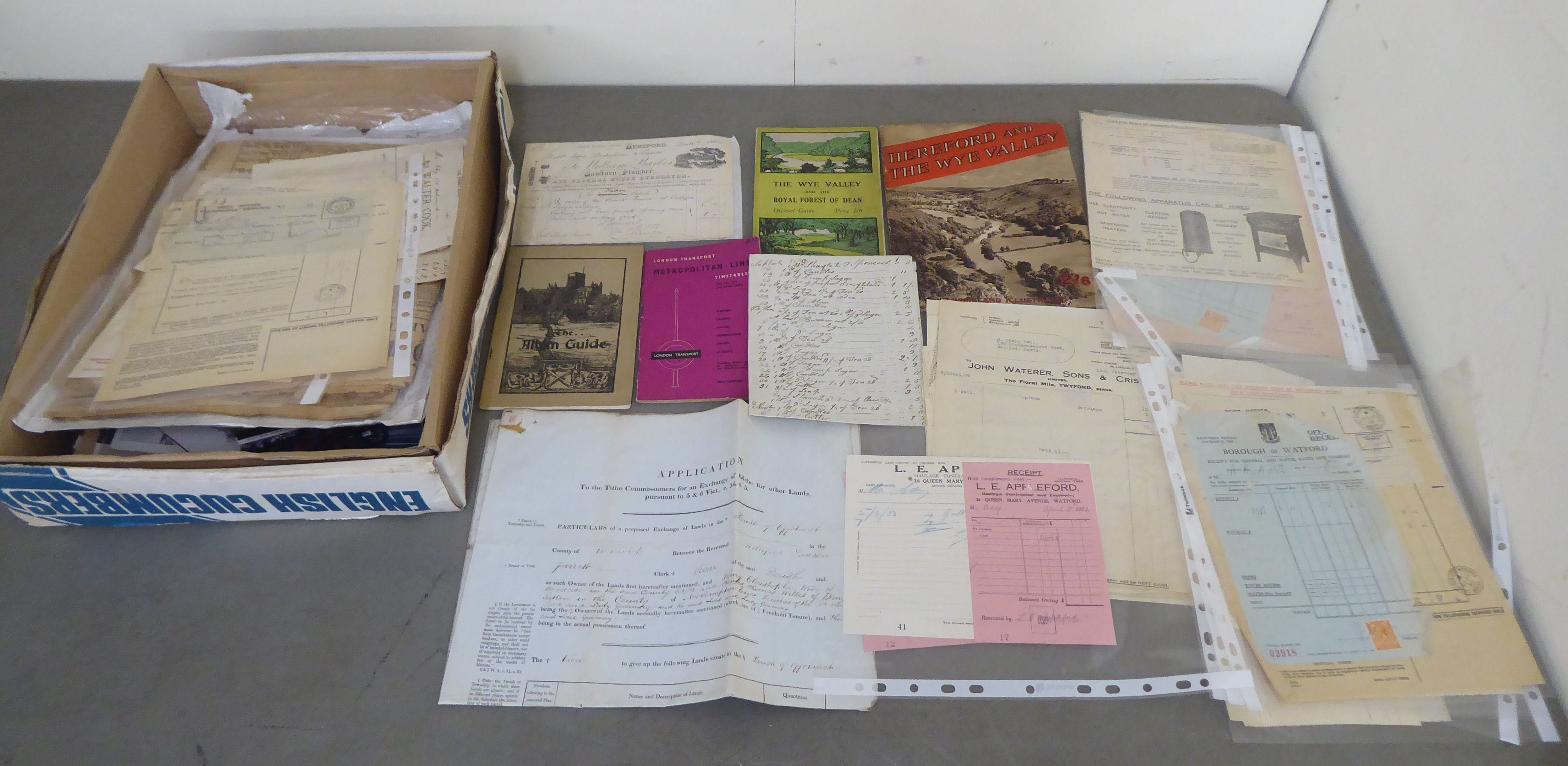 Mainly early/mid 20thC horticultural and other ephemera - Image 3 of 5