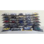 Diecast model vehicles, mainly iconic sports cars