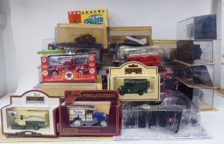 Diecast model vehicles: to include Delprado Fire Engine  boxed