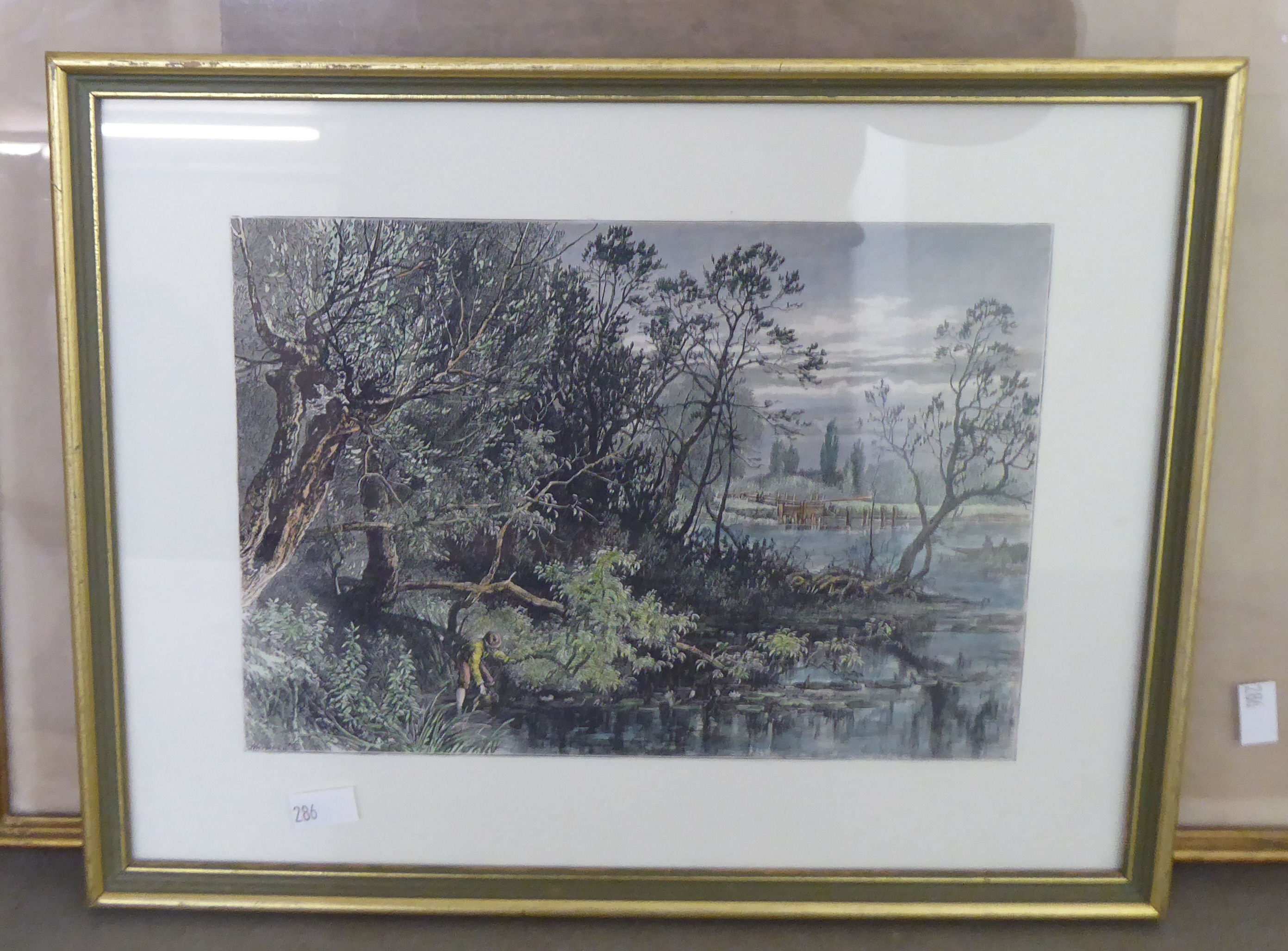 Framed 19thC and later variously themed monochrome and coloured engraving prints  largest 10" x 14" - Image 6 of 22