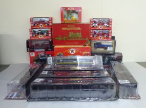 Mainly boxed locomotive, Britains farmyard and Texaco diecast model vehicles