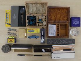 Pens and other collectables: to include examples by Parker