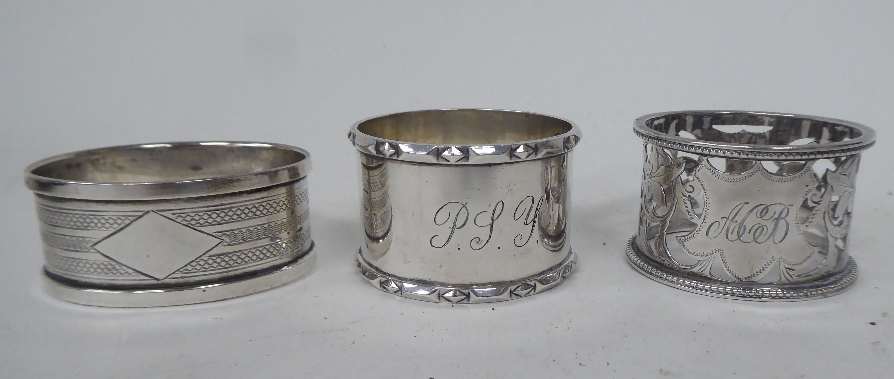 Silver and white metal collectables: to include a silver milk jug of demi reeded form  Birmingham - Image 3 of 7
