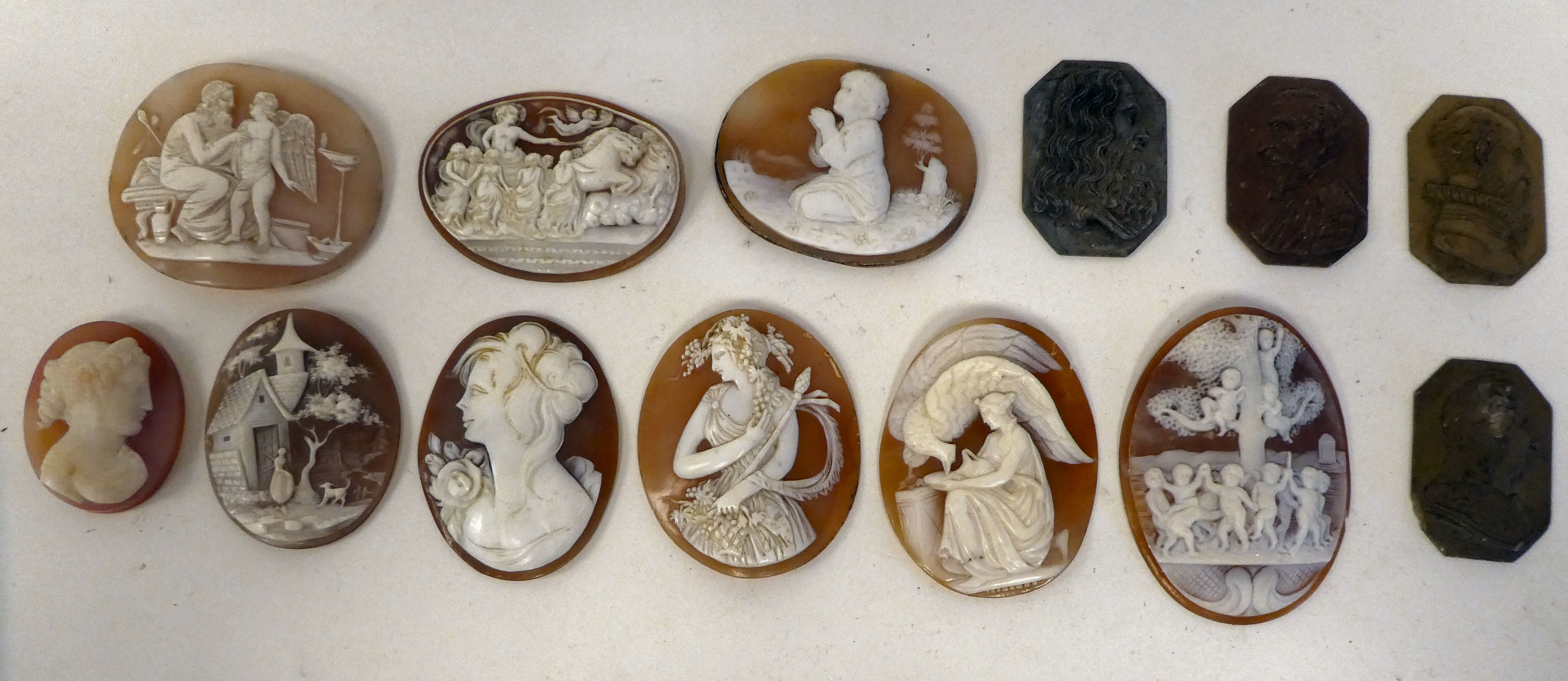 Unmounted cameos