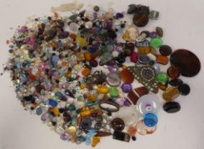 Loose semi-precious and other grade coloured stones