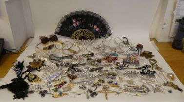 Costume jewellery: to include mainly hair accessories