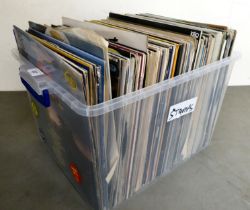 Vinyl records, mainly classical