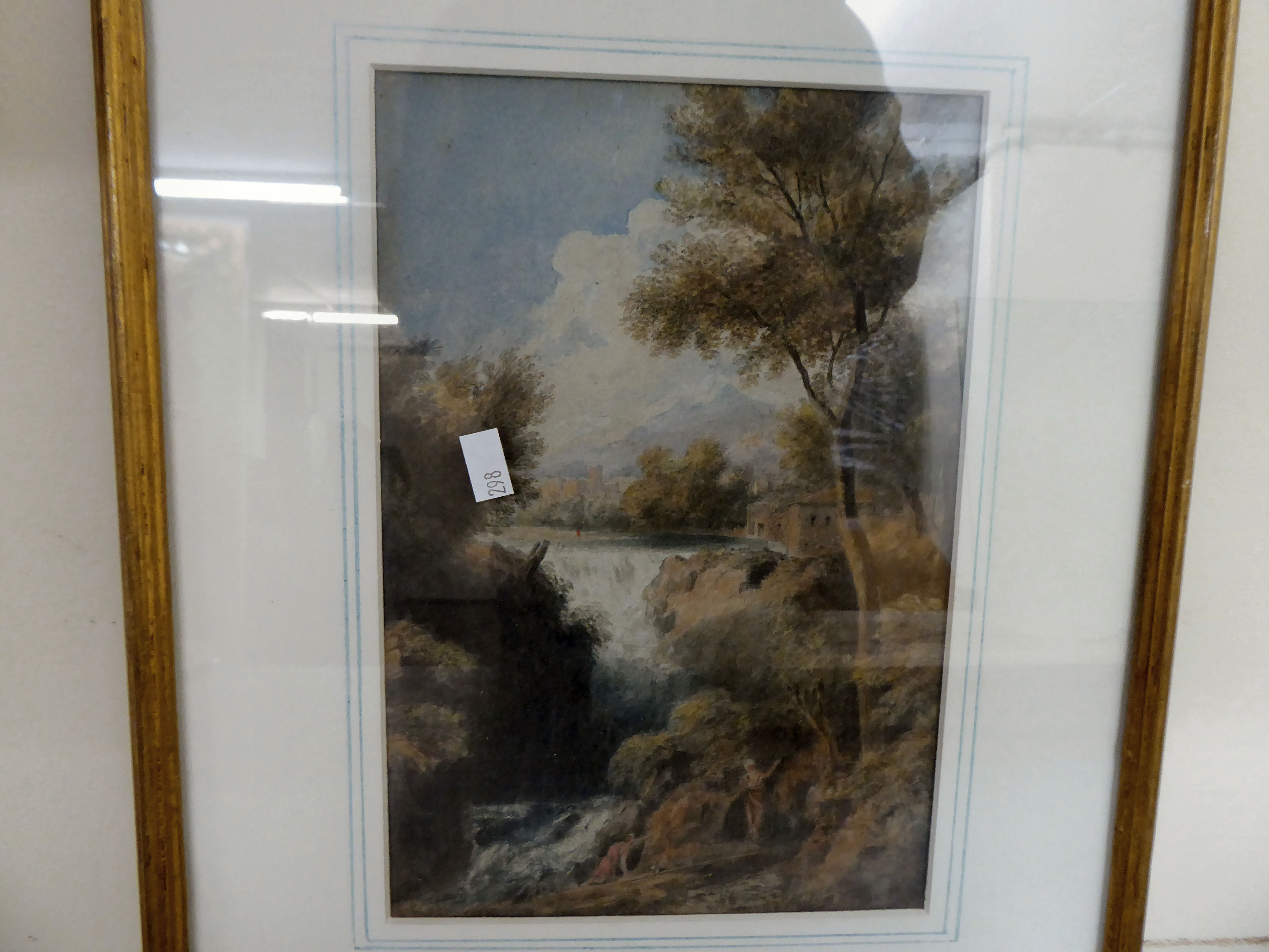 Four framed mid 19th-early 20thC watercolours  various subjects  one bears a signature  largest 7" x - Image 8 of 9